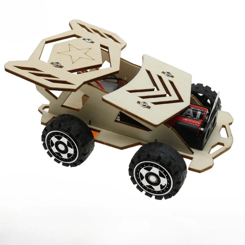 6 in 1 Wood Car Building Kits with Helicopter Tank STEM Kits DIY 3D Wooden Puzzles Craft Projects Science Set for Kids Boys