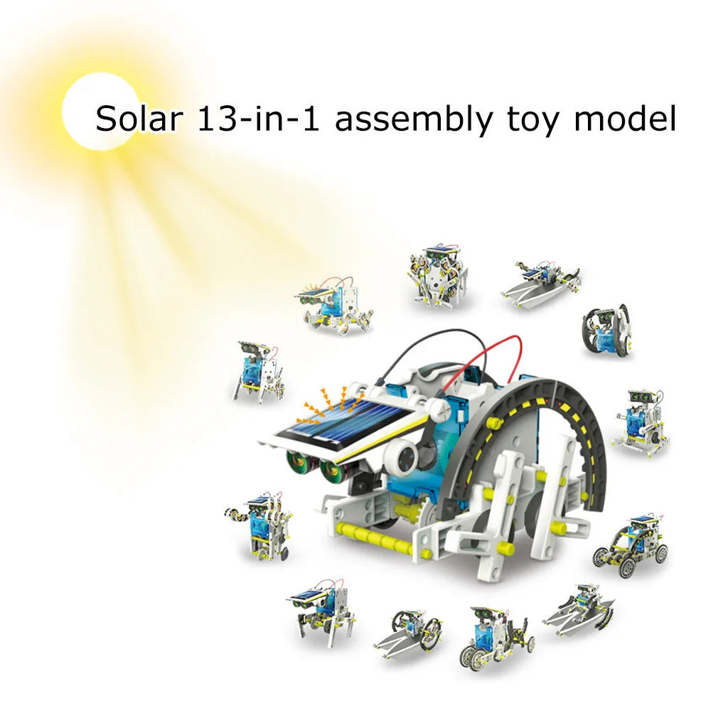 13 In 1 Solar Robot Kits Educational Toys STEM Technology Learning Block