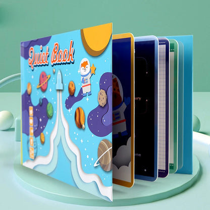 Dive into Discovery: Educational Sticker Book Set for Endless Learning!