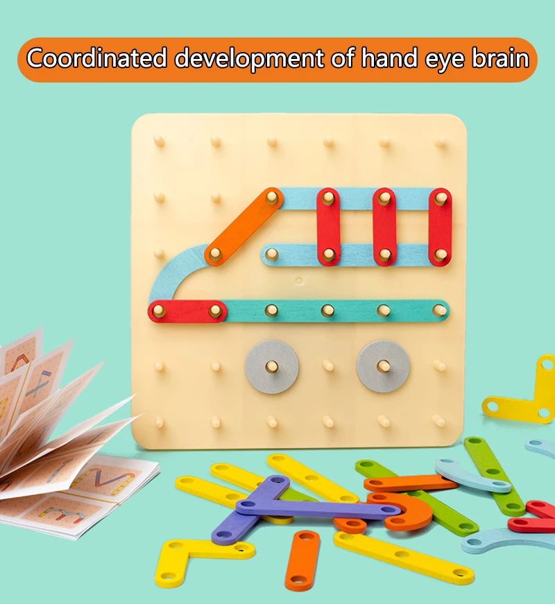 Learn & Build: Montessori Educational Letter and Number Building Blocks Toy!