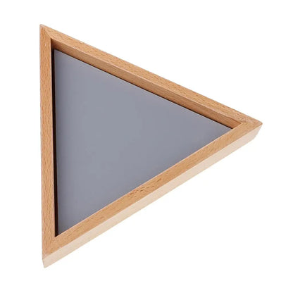 Montessori konstruktiva trianglar matchande leksaker för barn