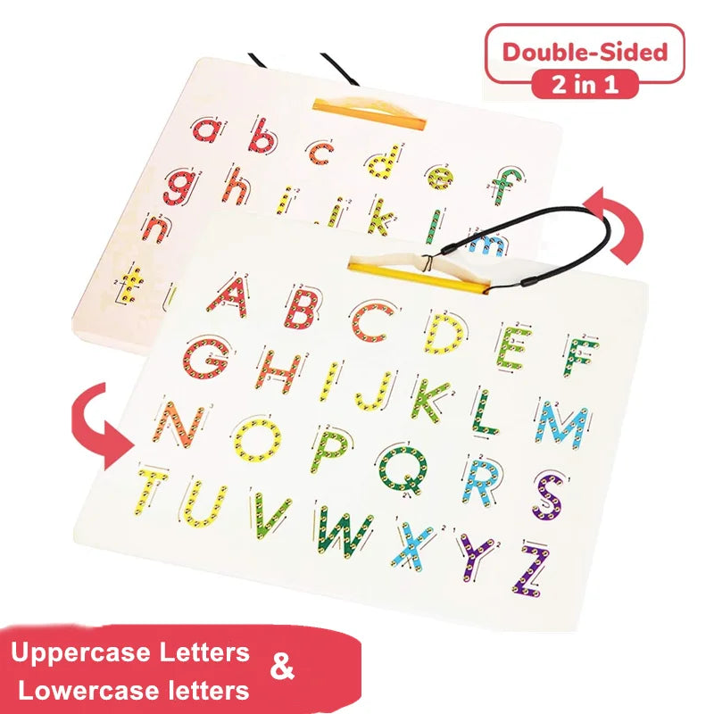 Magnetic Alphabet Tracing Board letters & numbers