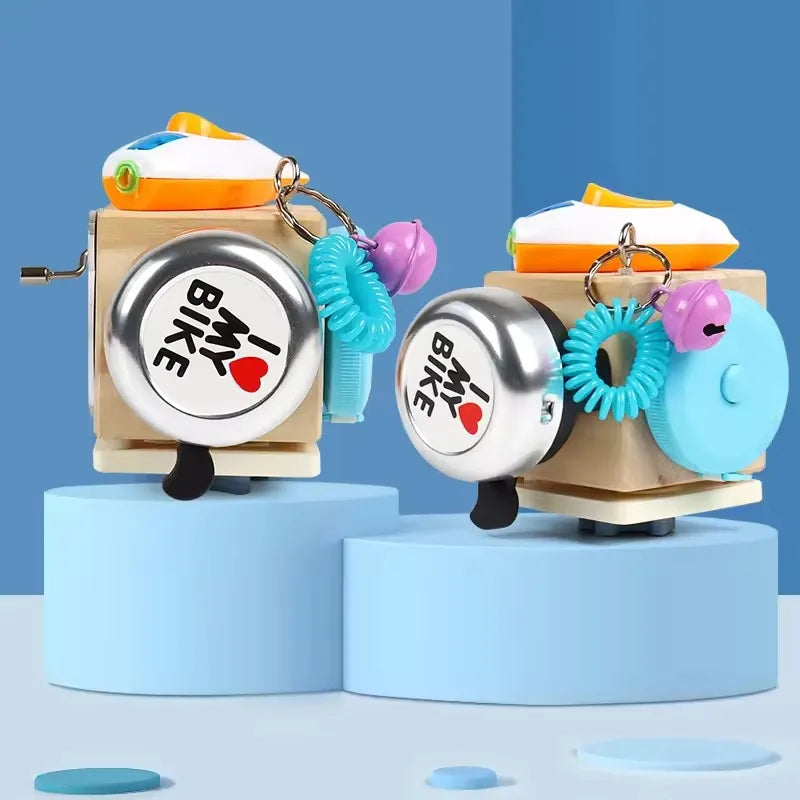 【 Busy Block 】 Children's puzzle early education toys, thinking enlightenment keys, unlocking blocks, Montessori teaching aids