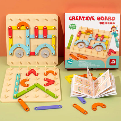 Learn & Build: Montessori Educational Letter and Number Building Blocks Toy!