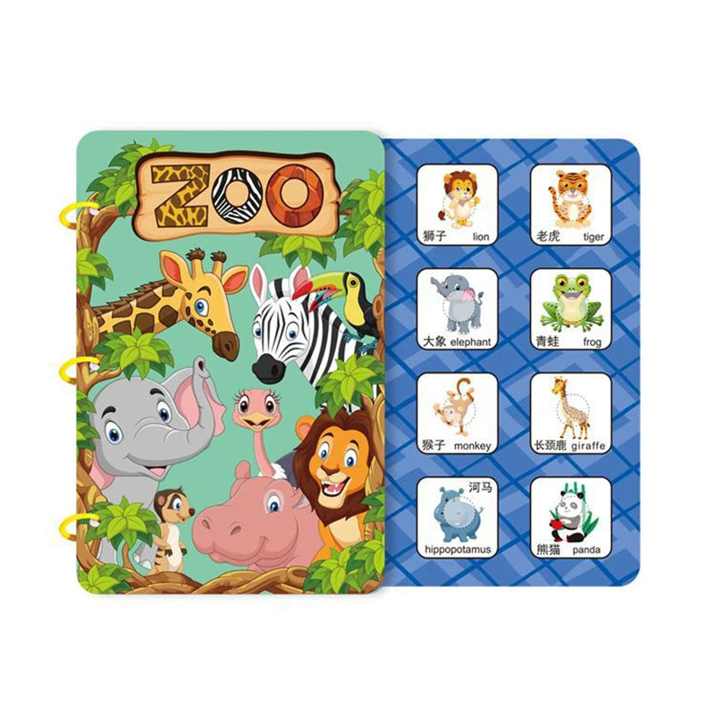 Dive into Discovery: Educational Sticker Book Set for Endless Learning!