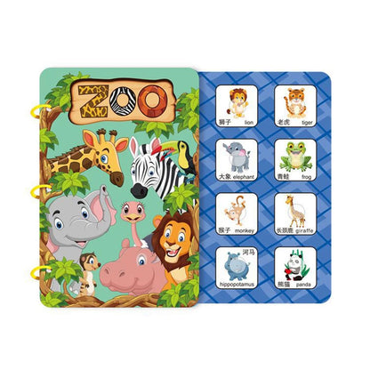 Dive into Discovery: Educational Sticker Book Set for Endless Learning!