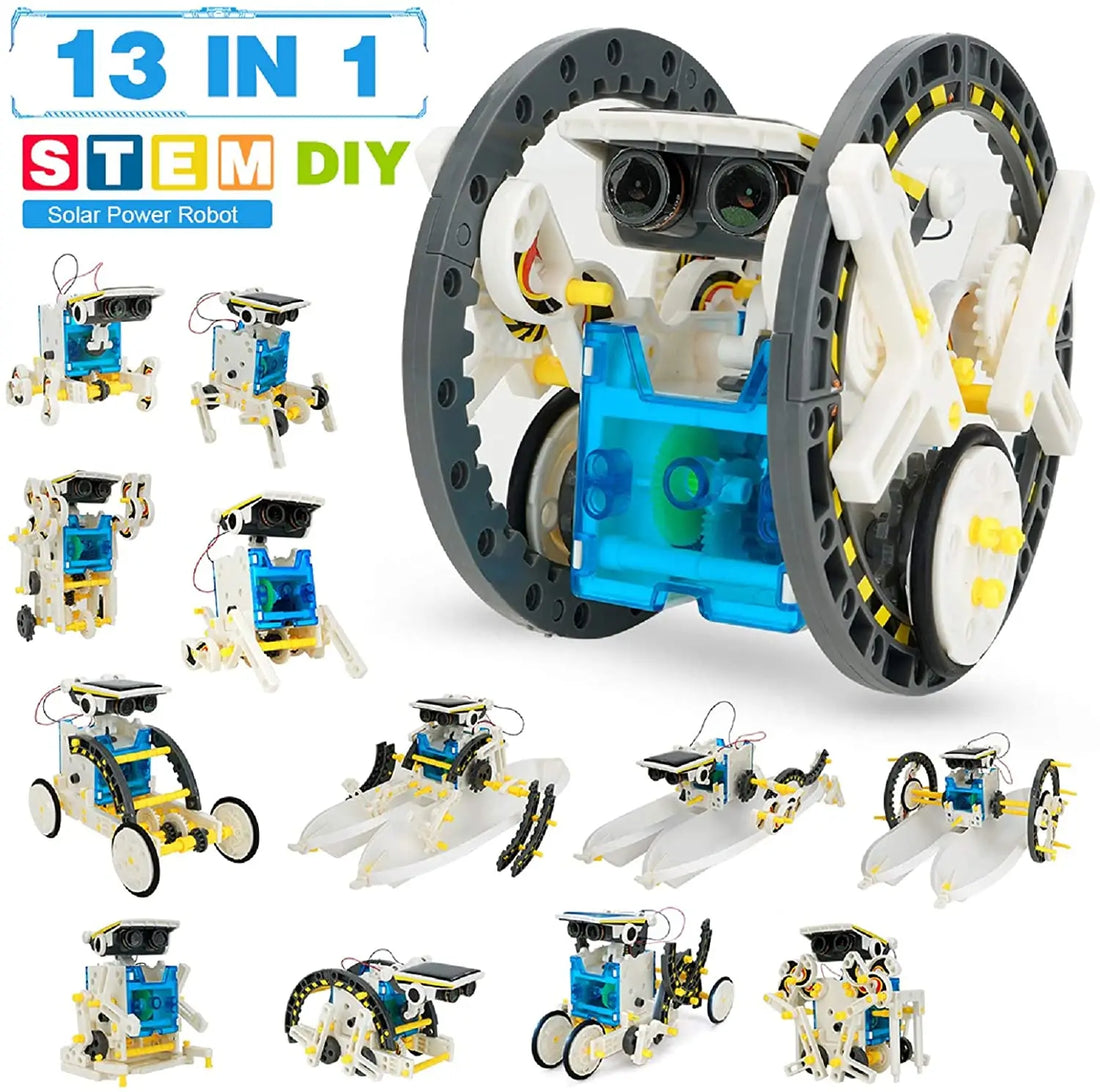 13 In 1 Solar Robot Kits Educational Toys STEM Technology Learning Block