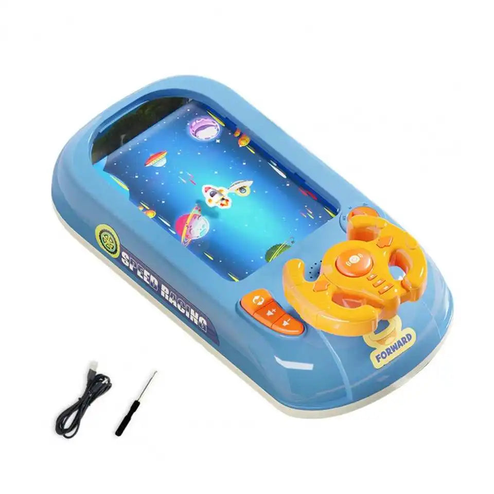 Simulated Driving Racing Car Board Game with Sound Interactive Simulation Racing Toy Car Racing Adventure Toy for 3+ kids gifts