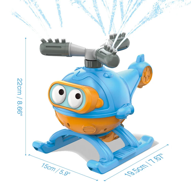 Funny Octopus Water Spray Sprinkler Outdoor Toys Garden Backyard Yard Water Toy Cartoon Splash Sprinkler Baby Bath Toys For Kids