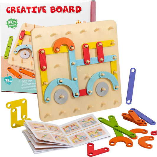 Learn & Build: Montessori Educational Letter and Number Building Blocks Toy!
