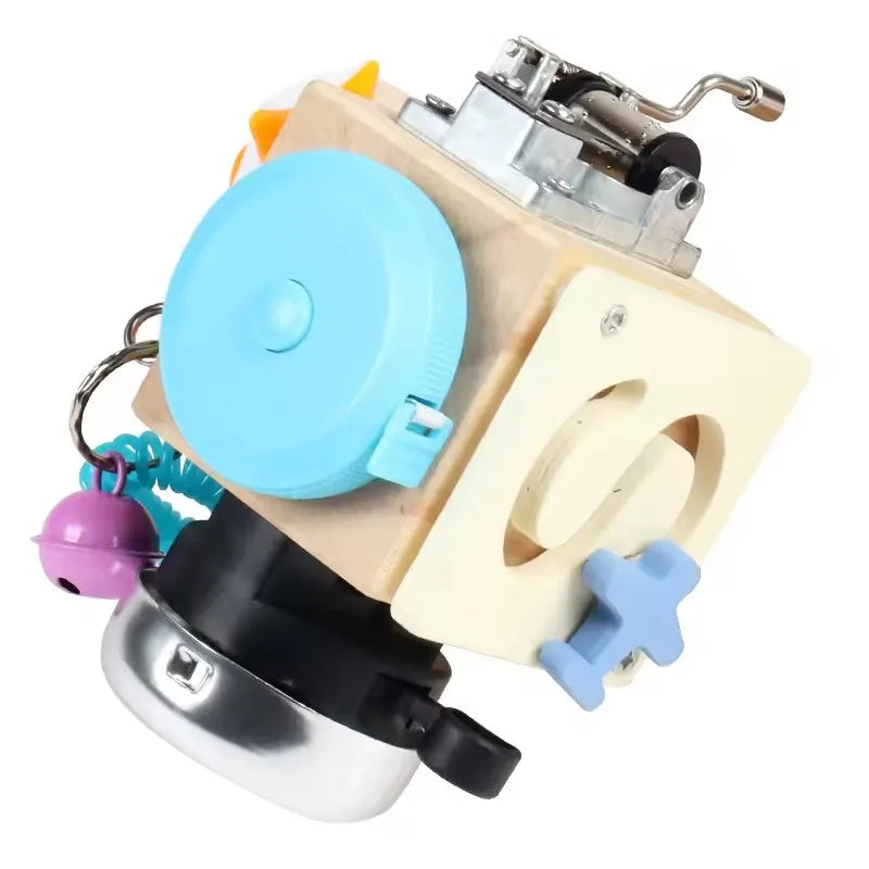 【 Busy Block 】 Children's puzzle early education toys, thinking enlightenment keys, unlocking blocks, Montessori teaching aids