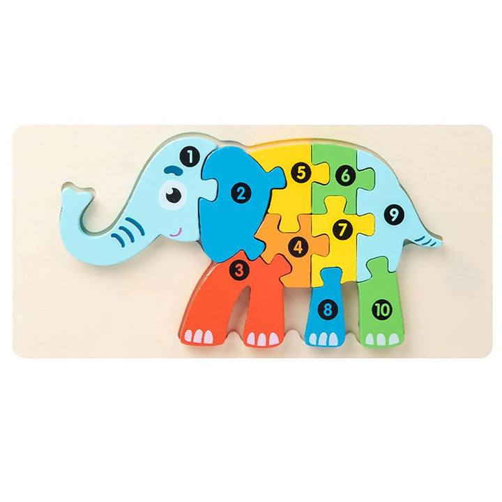 Shape Matching Kids Wooden Puzzles Assembled Building Blocks Educational Toys Logical Thinking Space Training Montessori Toys