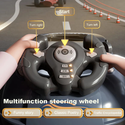 Simulated Driving Racing Car Board Game with Sound Interactive Simulation Racing Toy Car Racing Adventure Toy for 3+ kids gifts