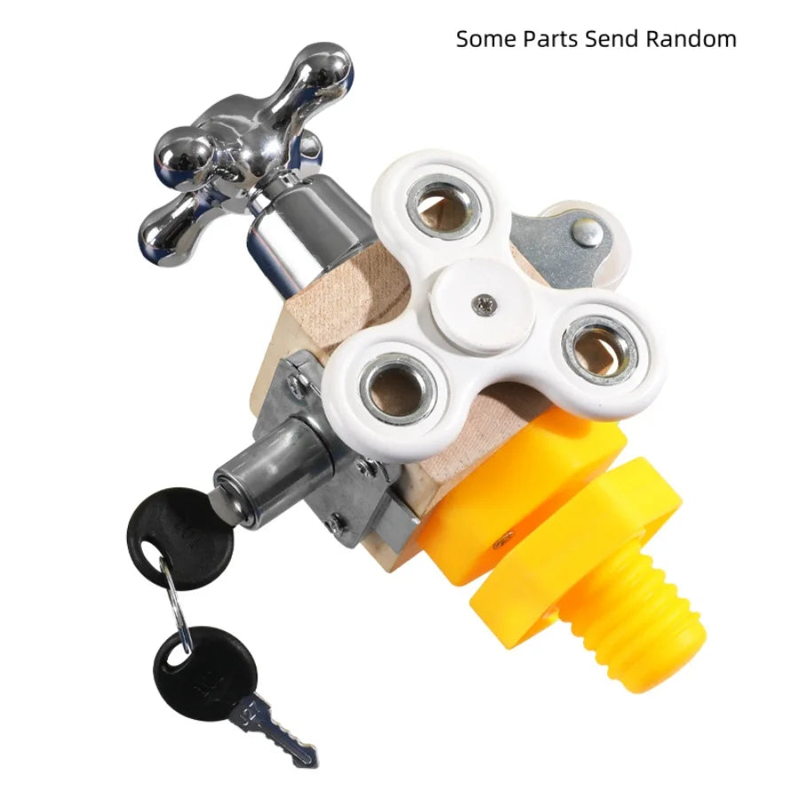 【 Busy Block 】 Children's puzzle early education toys, thinking enlightenment keys, unlocking blocks, Montessori teaching aids