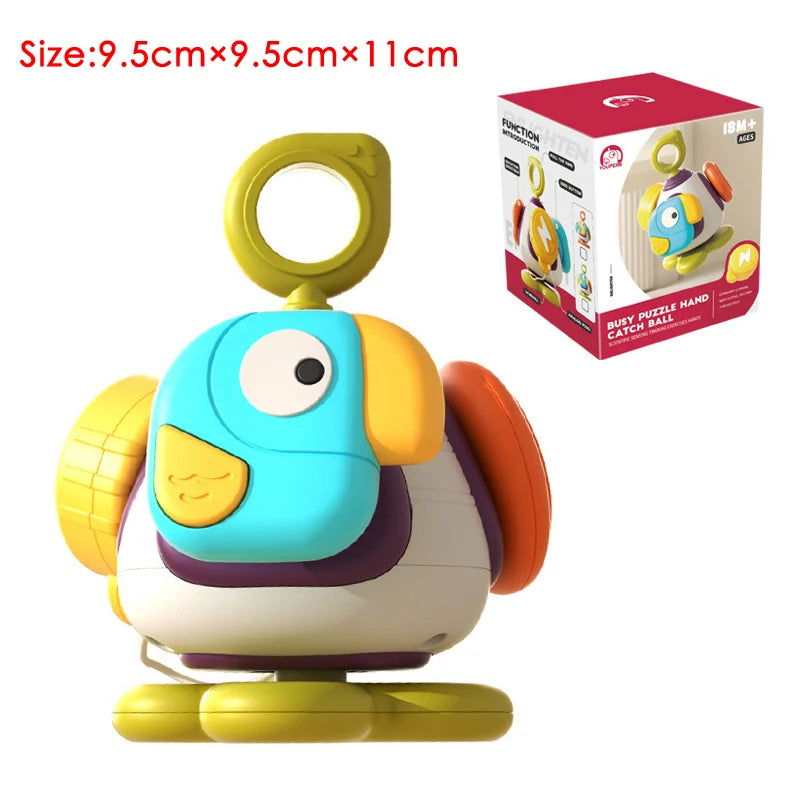 9 in 1 Busy Cube Baby Toddler 0 12 36 Months Toys Early Educational Irregular Octahedron Montessori Toys Travel Toy