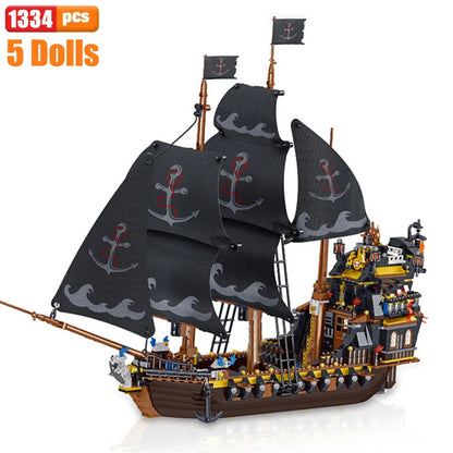 Pirate Ship Building Blocks for Kids - Educational Toys! 🏴☠️🧱