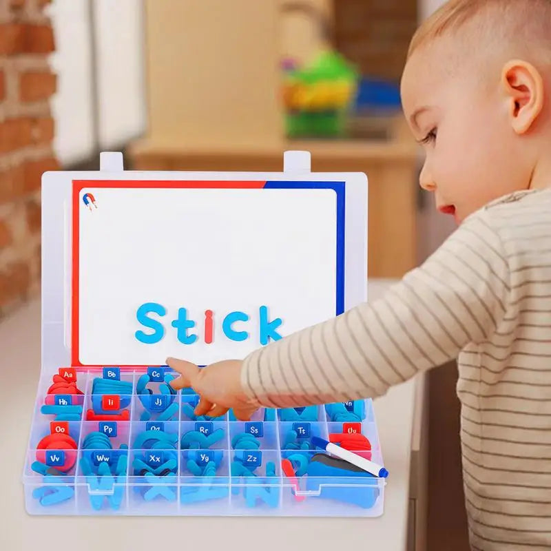 Kids Classroom Magnetic Letters Kit Colorful Educational Alphabet Learning Set