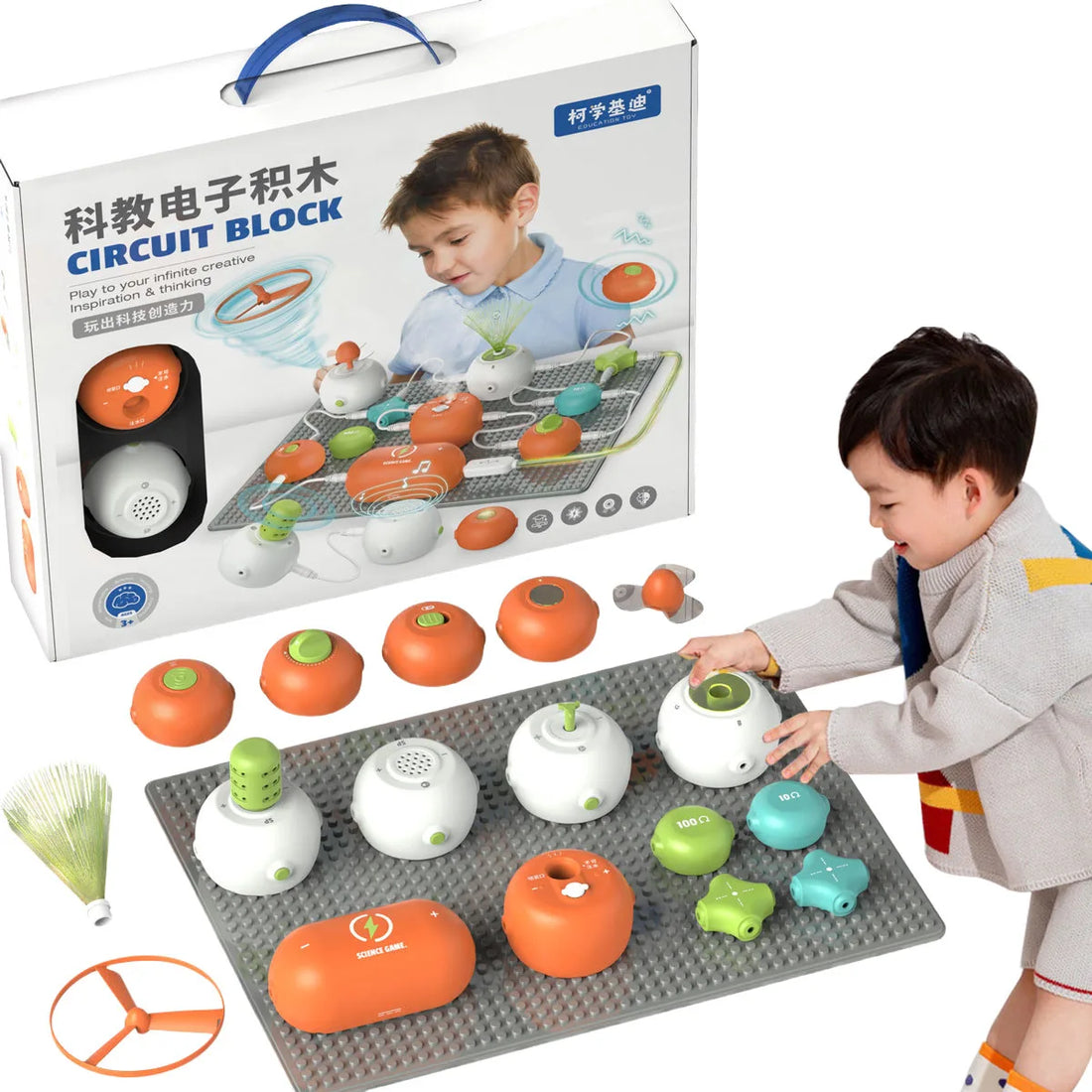 Science Experiment Toys Educational Electronics Exploration Kit