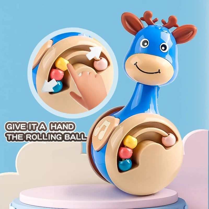 Tumbler Wobbler Toys Roly Poly Baby Toys Perfect for Learning to Climb & Early Education for Infant 6 to 12 Months