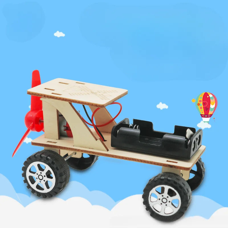 6 in 1 Wood Car Building Kits with Helicopter Tank STEM Kits DIY 3D Wooden Puzzles Craft Projects Science Set for Kids Boys